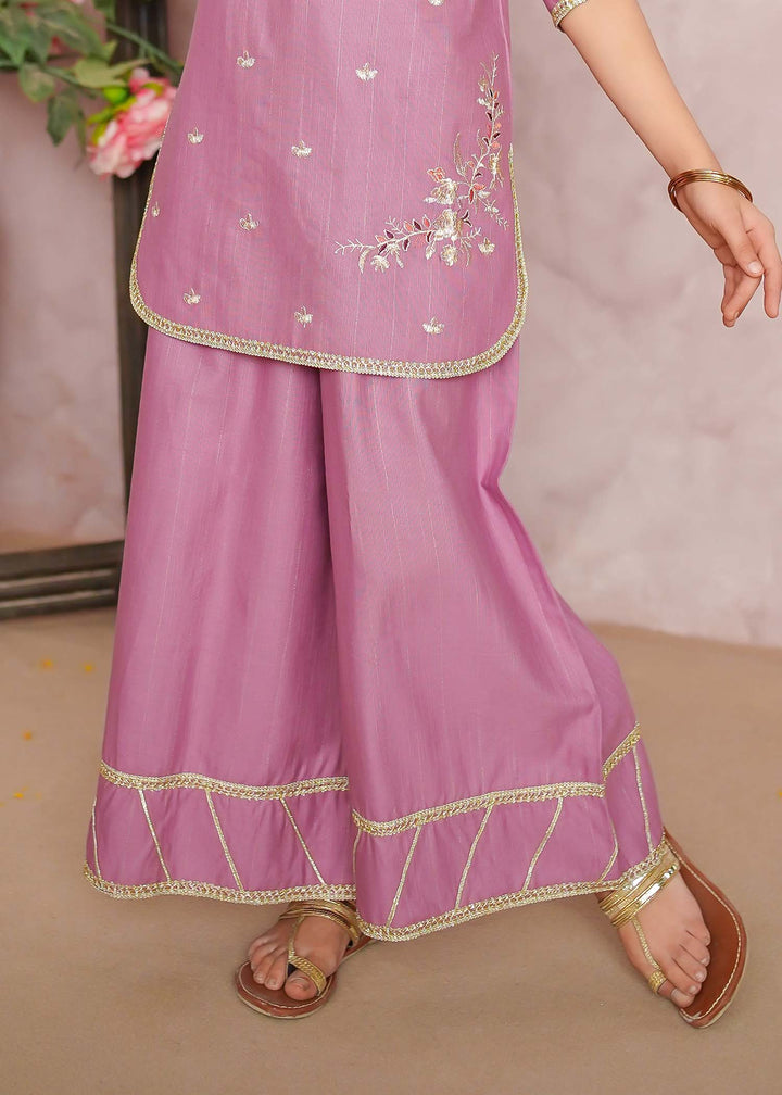Modest - Khaddar Embroidered Suit For Girl -  3 Piece