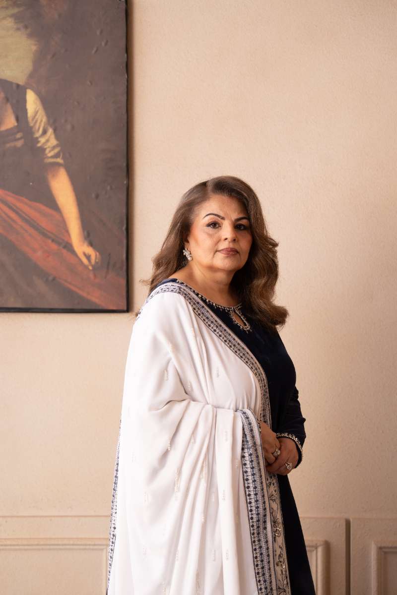 Fozia Khalid - Steal Mist - Steal Grey - Premium Velvet - 3 Piece