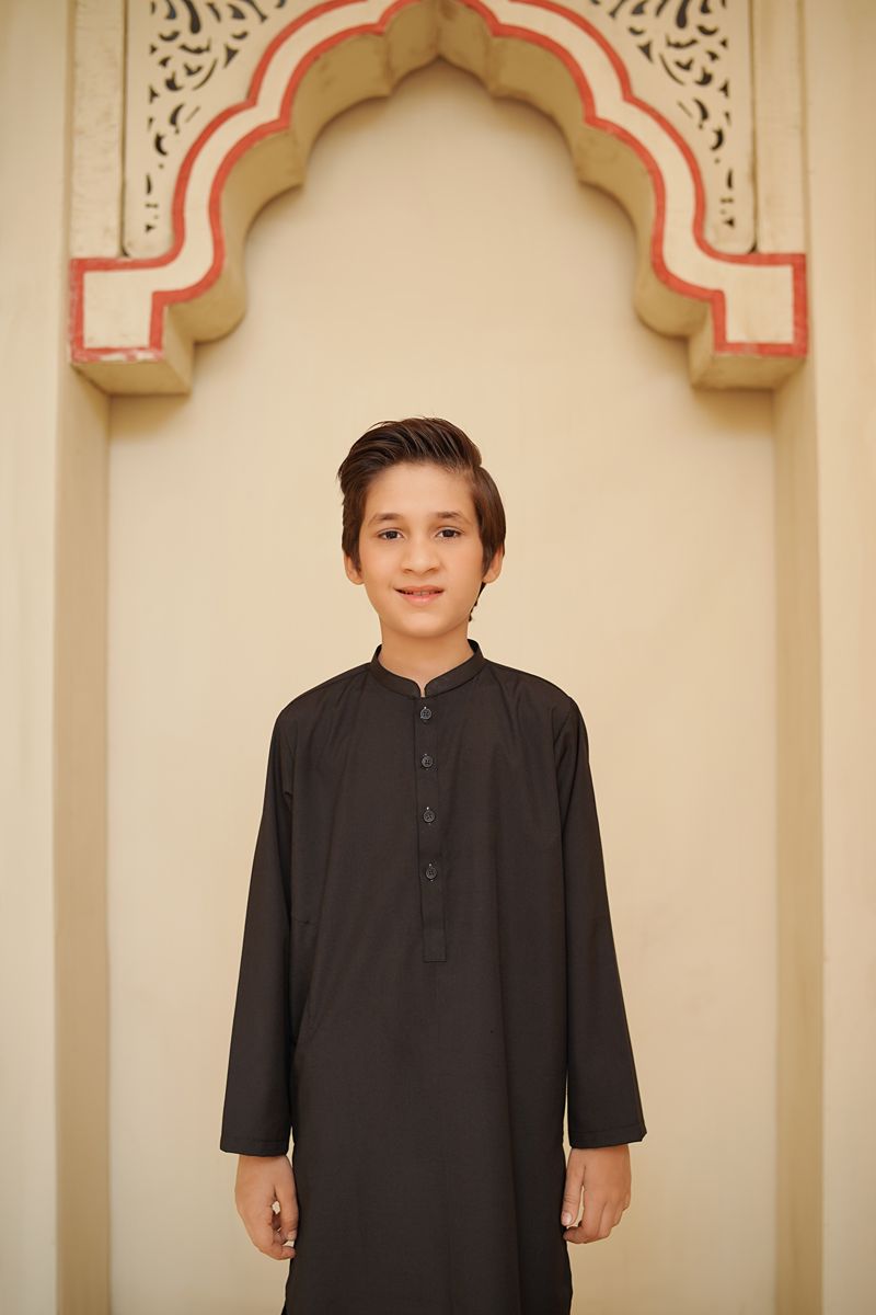 Cheeco Chic - BKPEID25 - Black - Wash & Wear - 2 Piece