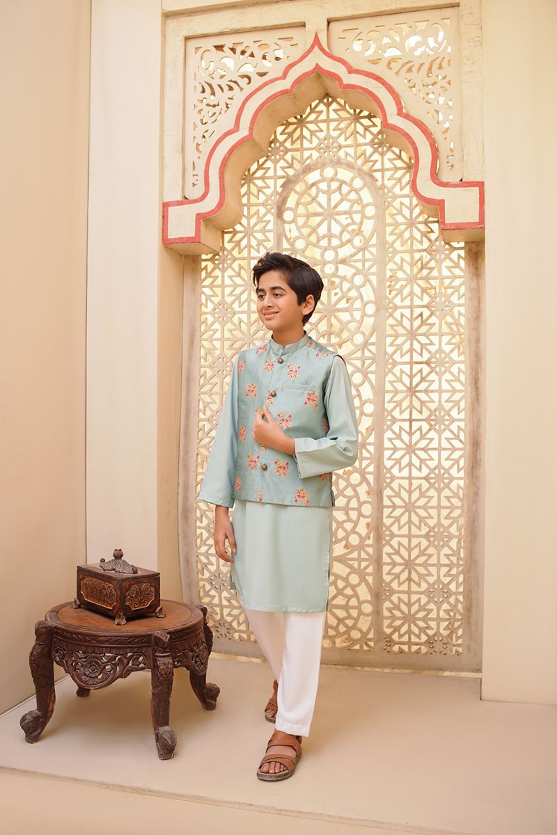 Cheeco Chic - BWEID25 - Blue - Waistcoat - 1 Piece