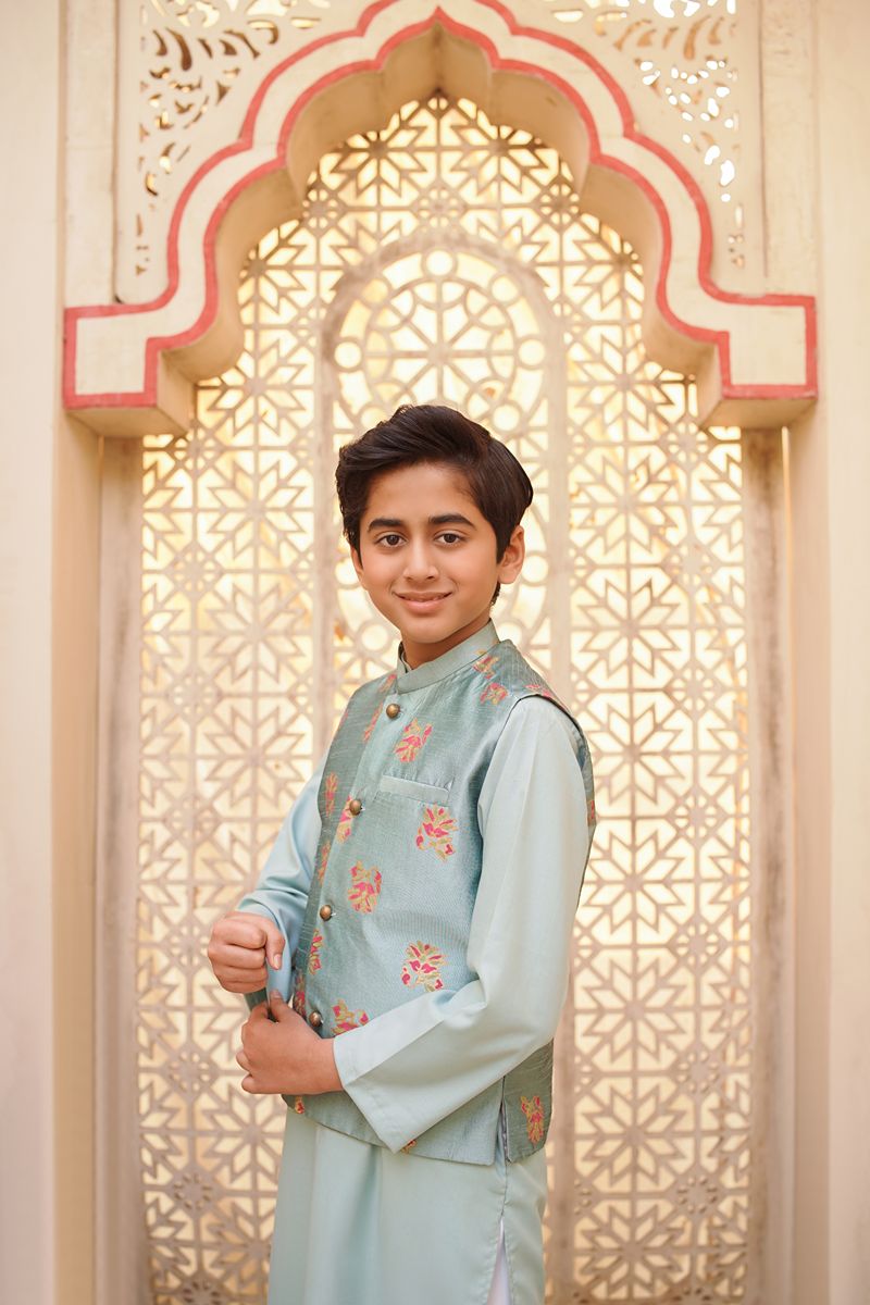 Cheeco Chic - BWEID25 - Blue - Waistcoat - 1 Piece