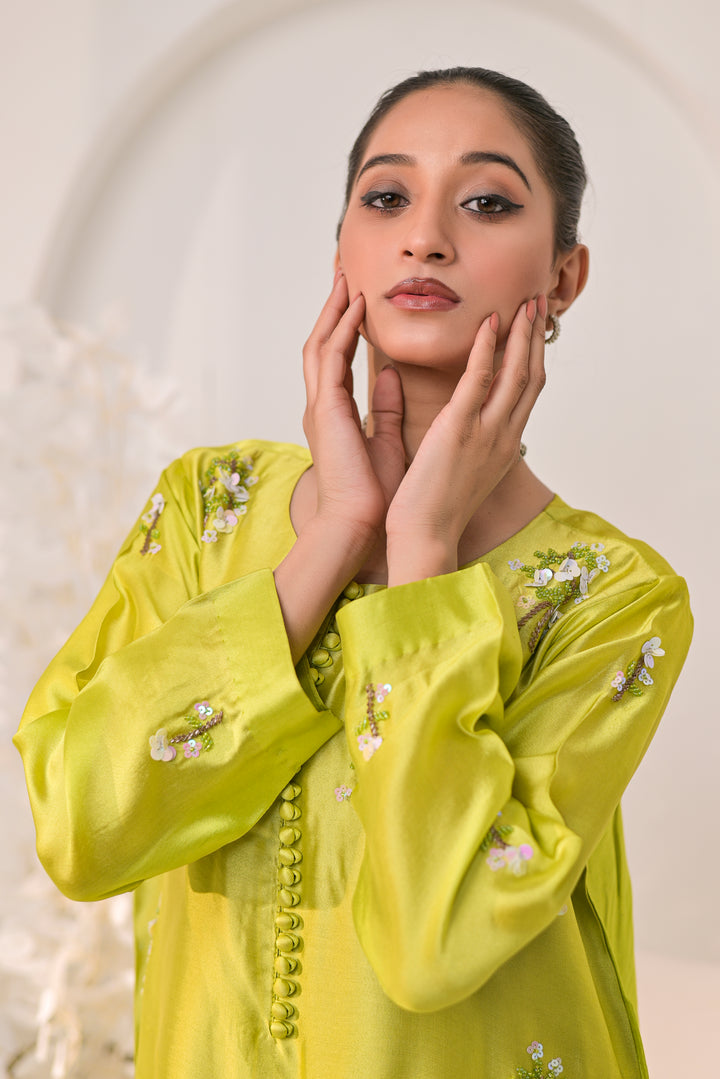 Rubys Couture - Shahnoor - Shesha Silk - 2 Piece