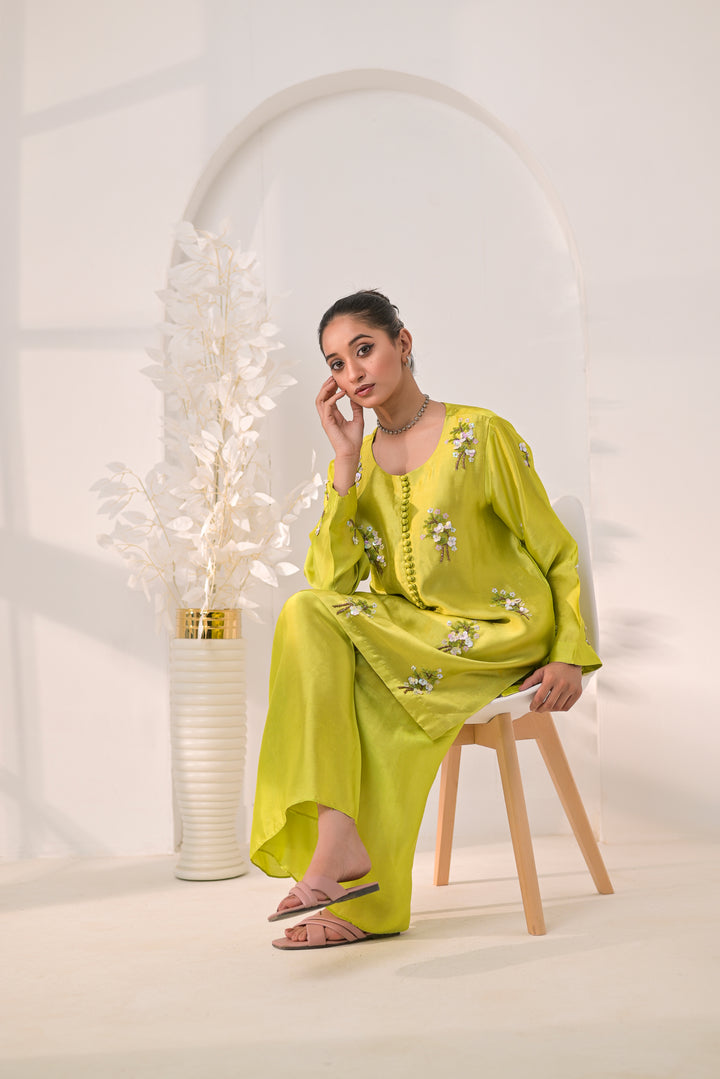 Rubys Couture - Shahnoor - Shesha Silk - 2 Piece