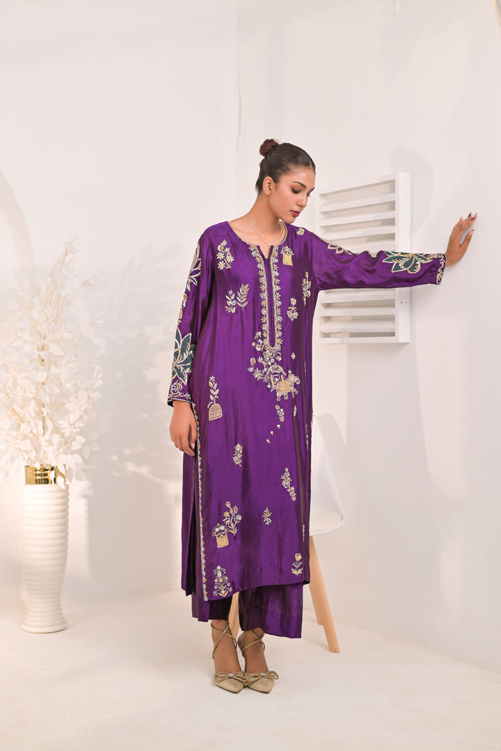 Rubys Couture - Mashal - Shesha Silk - 2 Piece