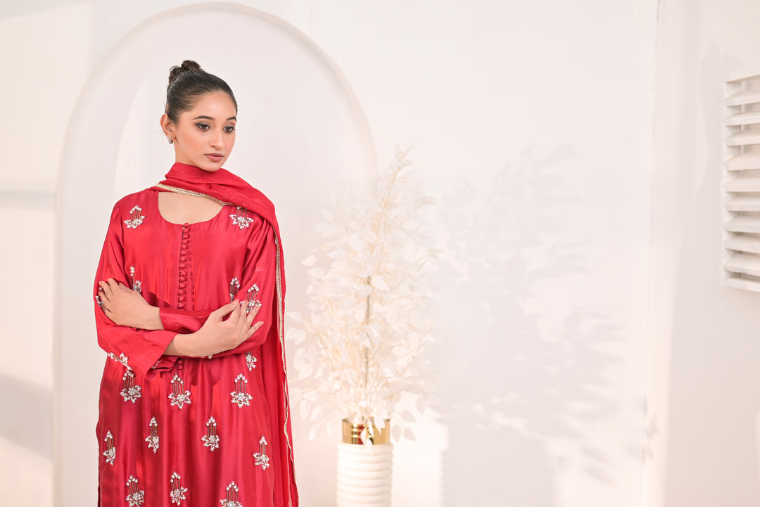 Rubys Couture - Gulnar - Shesha Silk - 2 Piece