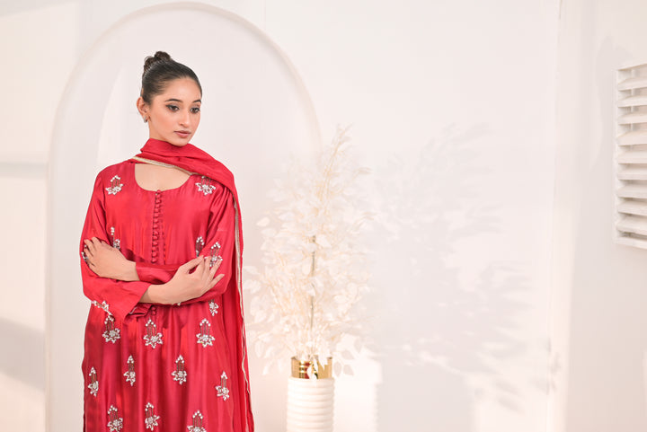 Rubys Couture - Gulnar - Shesha Silk - 2 Piece