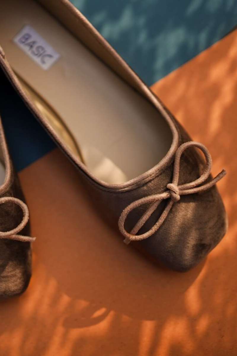 Basic By Chapter 13 - Ballet Pumps | Soft Truffle Taupe - 19177