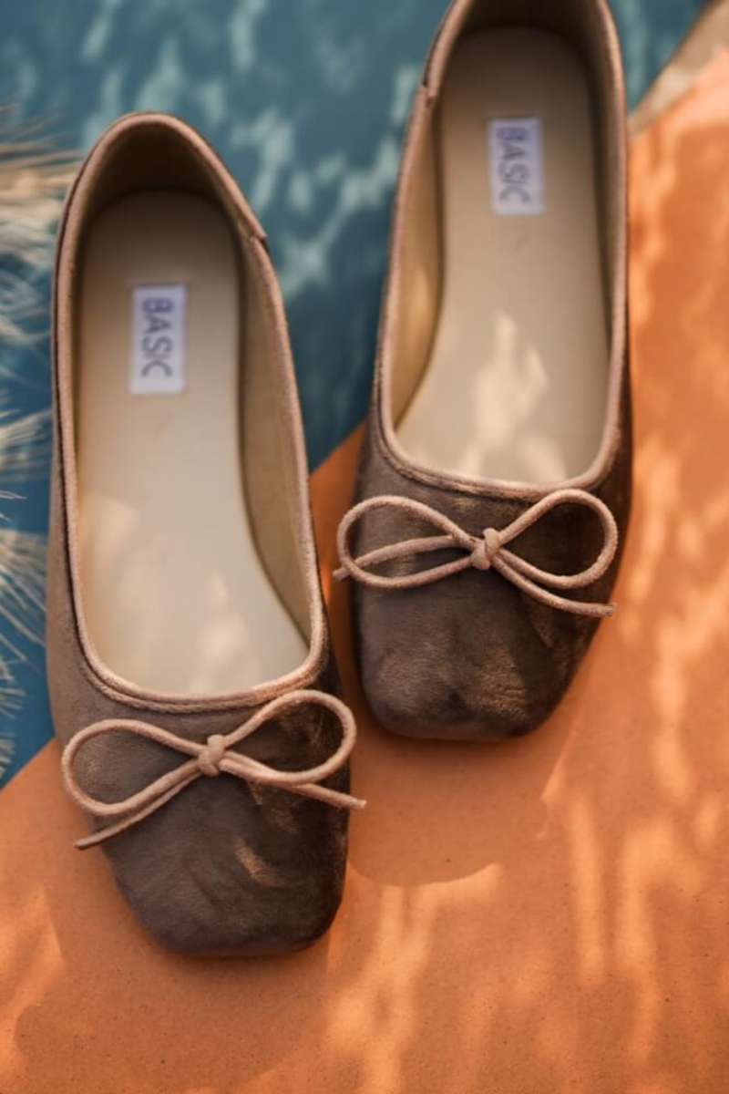 Basic By Chapter 13 - Ballet Pumps | Soft Truffle Taupe - 19177