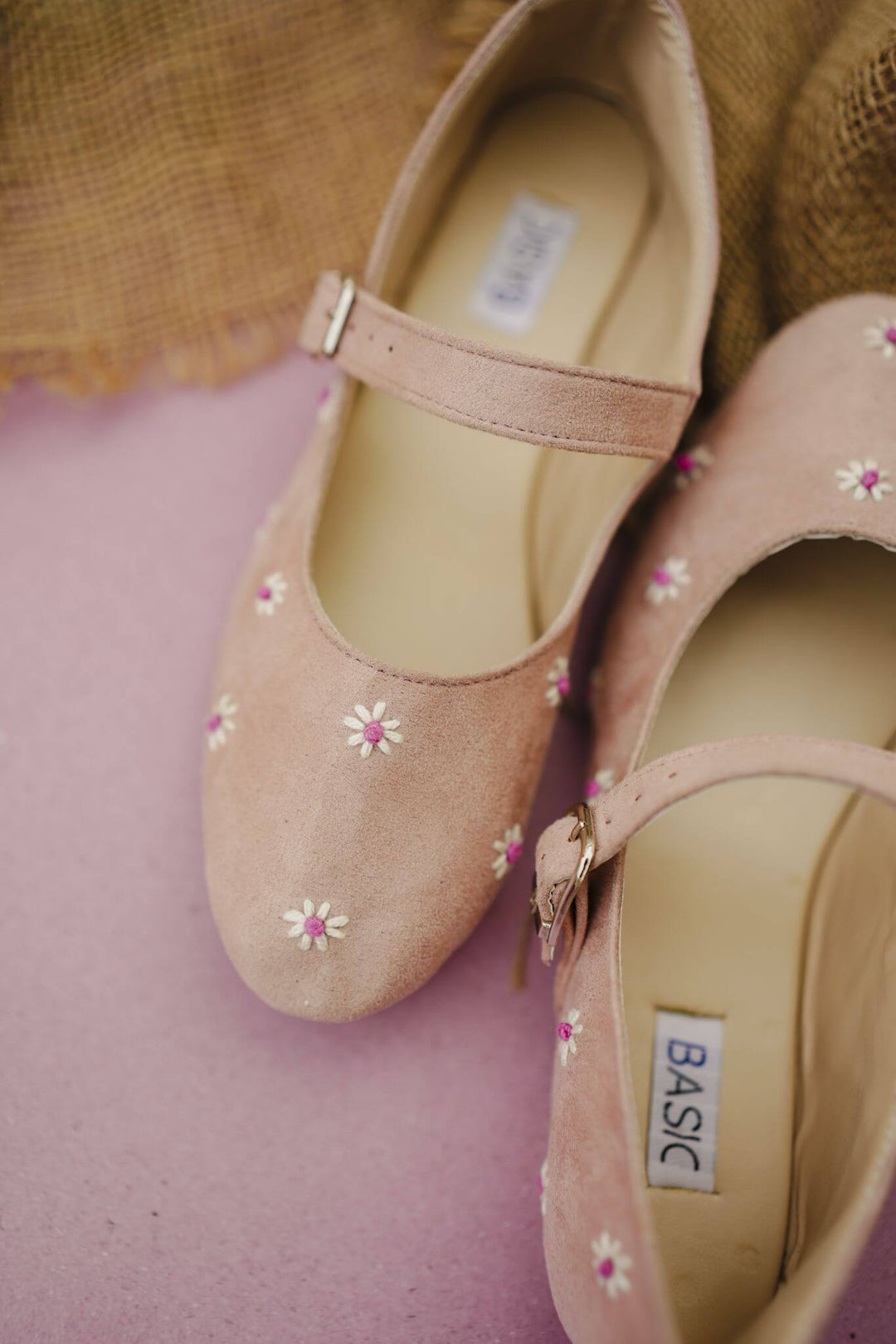Basic by Chapter 13 - Mary Jane | Daisy Dots - Pink - 19194