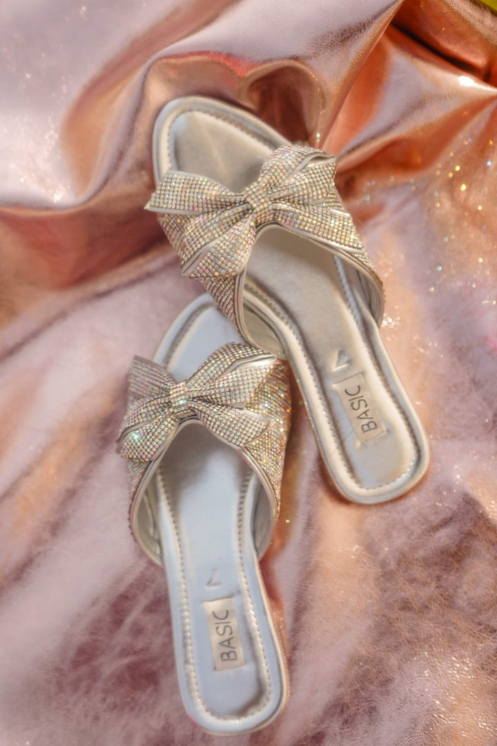 Basic by Chapter 13 - Stardust Slides For Women - Silver