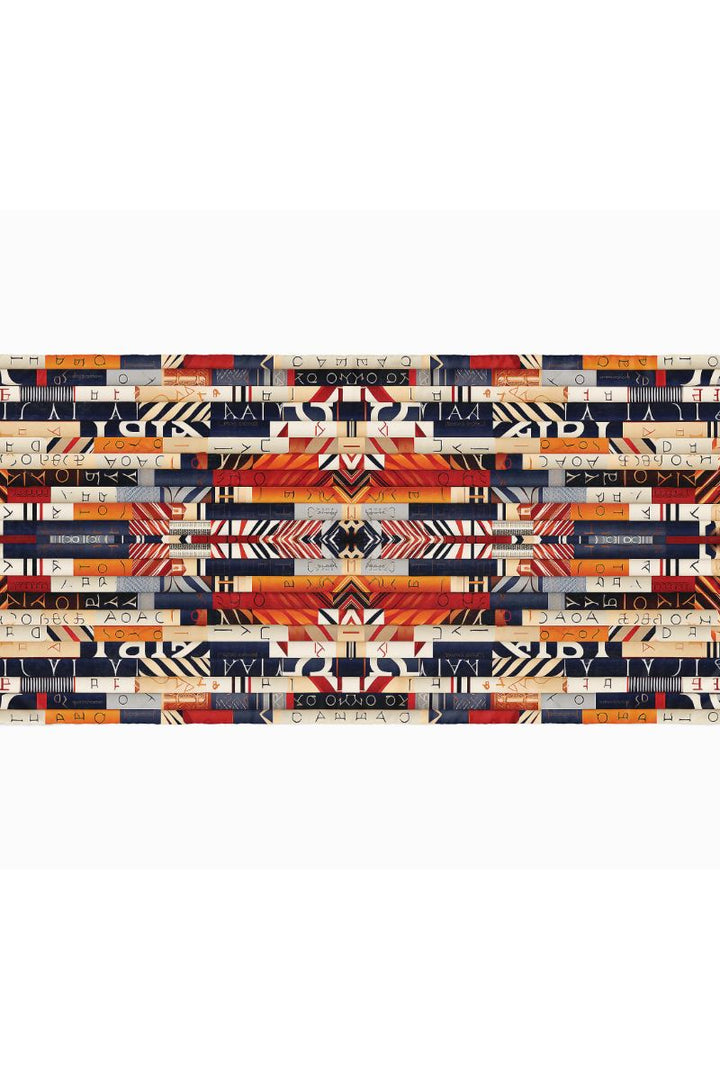 Black Wolf - SAACHI ART SILK HIJAB - BLACK - 1 Piece