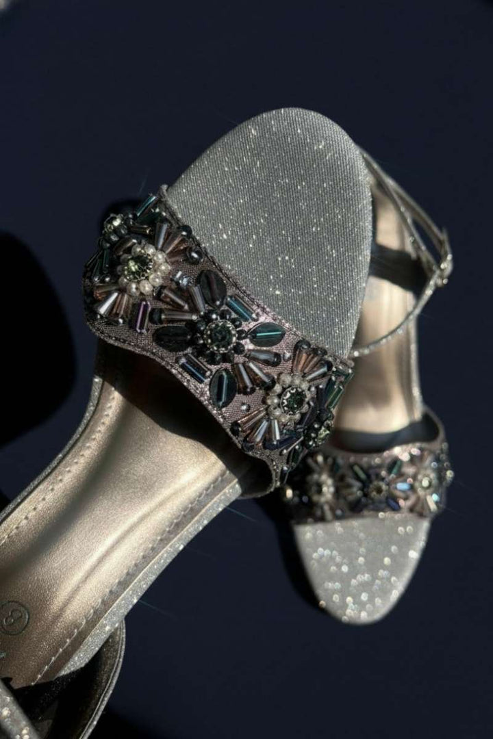 Milli Shoes - Heels | Formal Sandals For Women - Silver