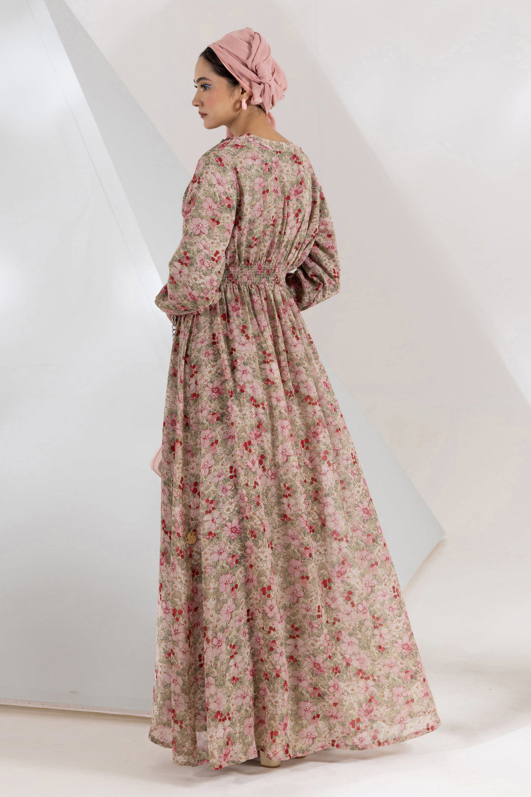 Malbus - Blossom Veil - Chiffon - Light Skin - Maxi - 1 Piece