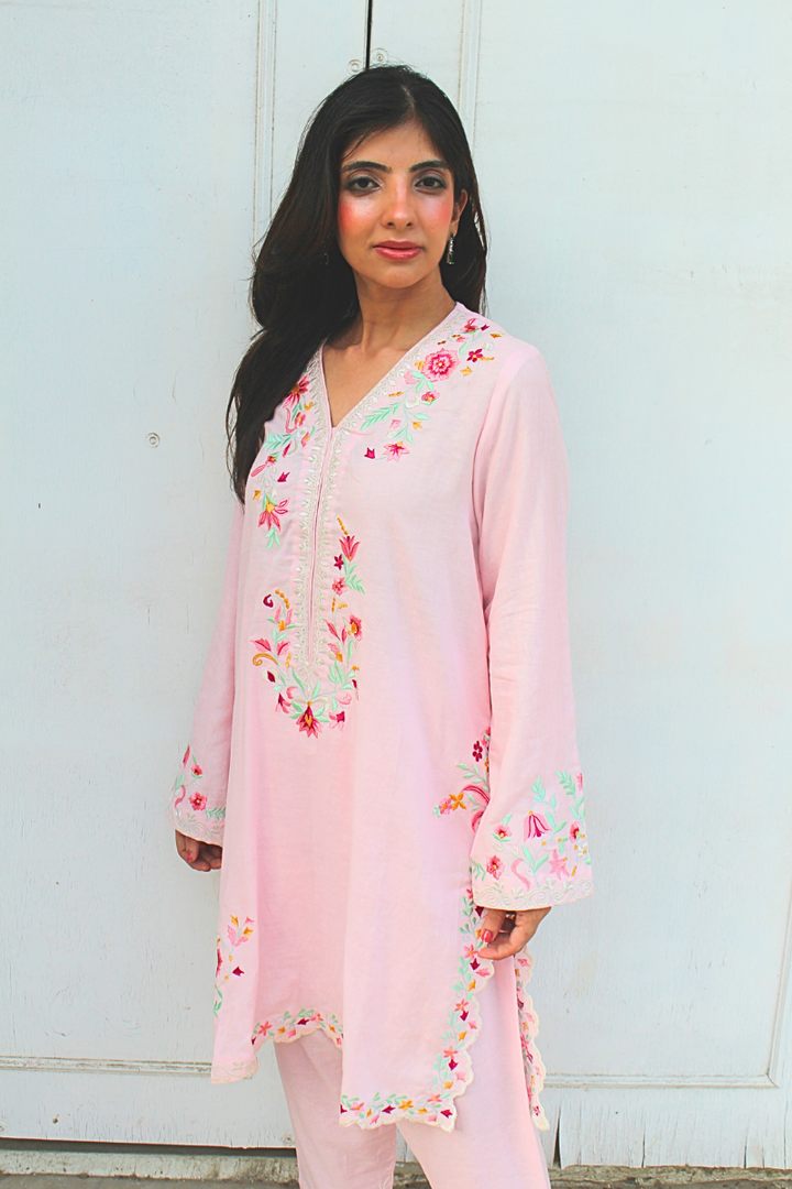 Nazia and Parisa - Blossom - Pink - Lawn - 2 Piece