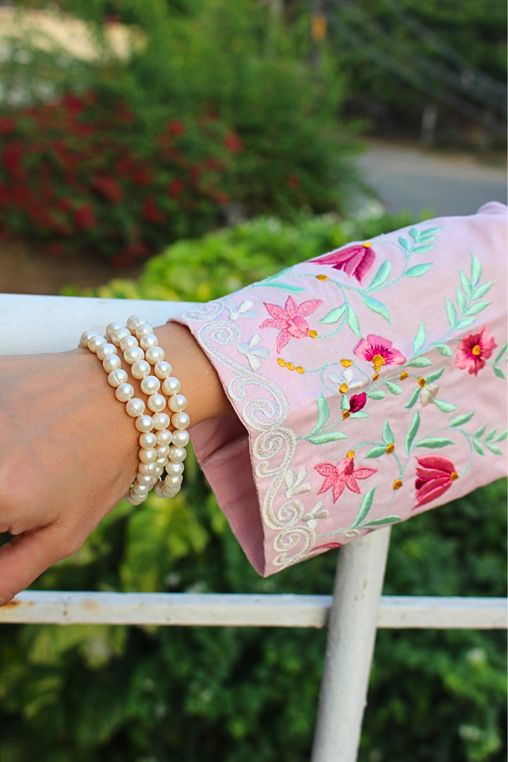 Nazia and Parisa - Blossom - Pink - Lawn - 2 Piece