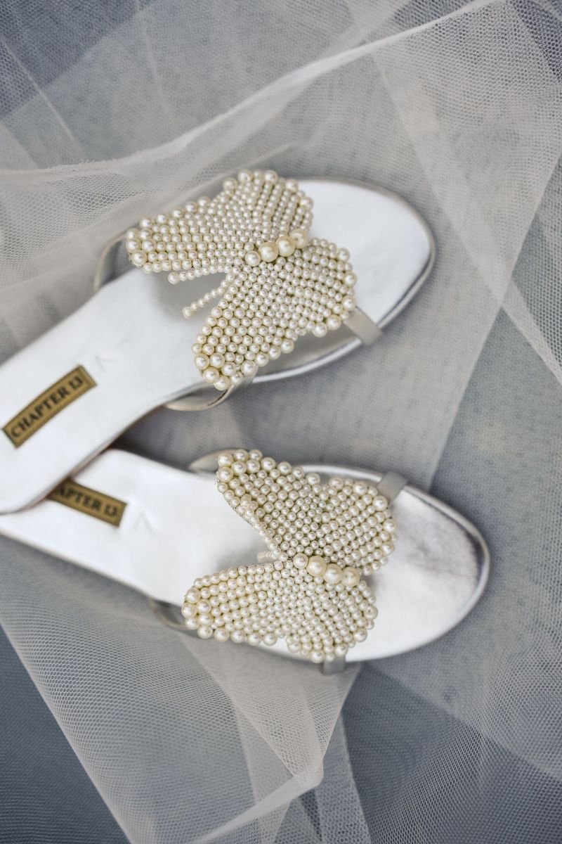 CHAPTER 13 - Slides | Pearly Butterfly - Silver - 19309