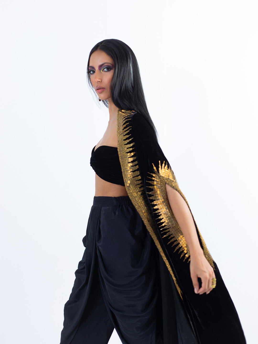 Sanam Chaudhri CLEOPATRA Jacket Black 1 Piece