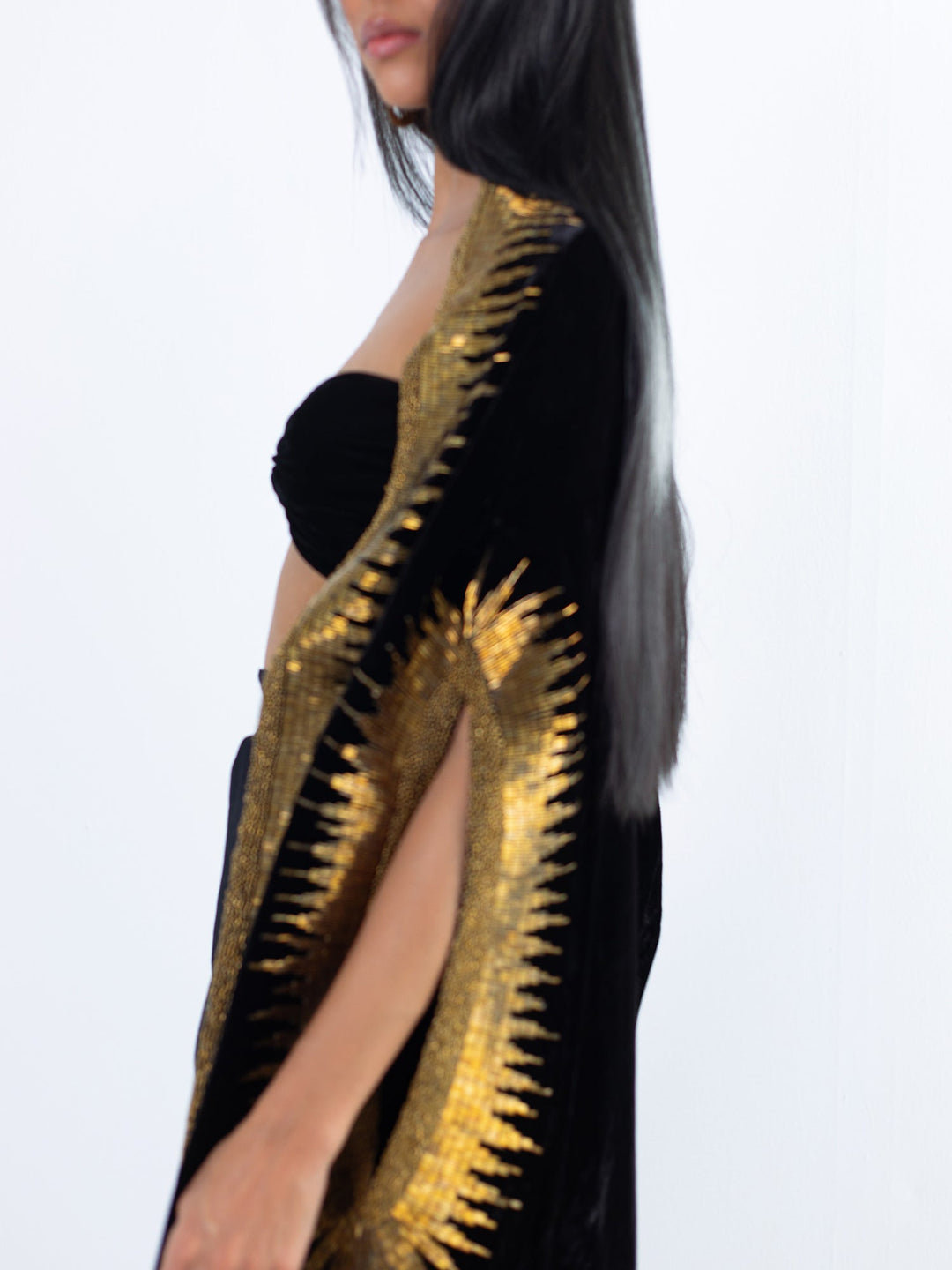 Sanam Chaudhri CLEOPATRA Jacket Black 1 Piece