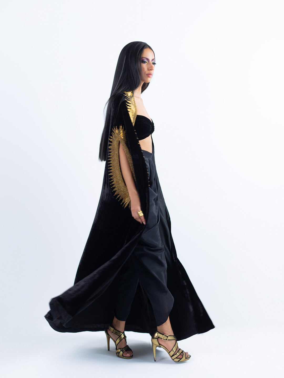 Sanam Chaudhri CLEOPATRA Jacket Black 1 Piece