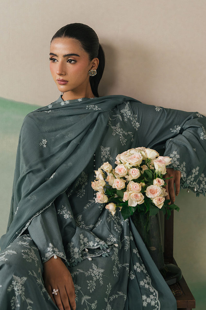 Cross Stitch - FOREST SERENITY - Lawn - 3 Piece - Unstitched