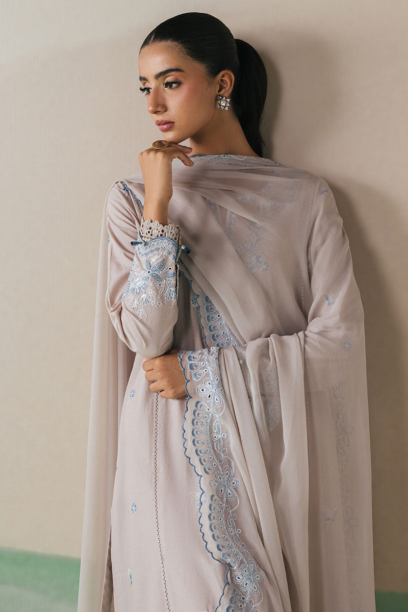 Cross Stitch - DUSTY FROST - Lawn - 3 Piece - Unstitched