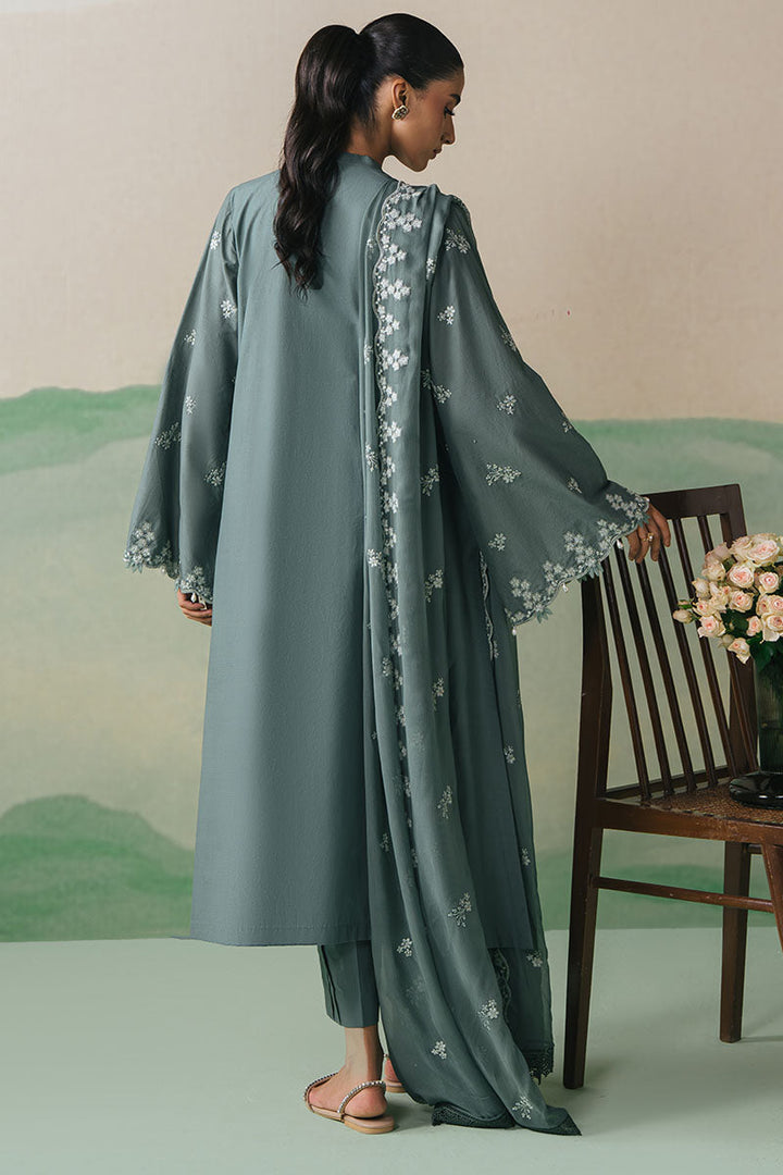 Cross Stitch - FOREST SERENITY - Lawn - 3 Piece - Unstitched