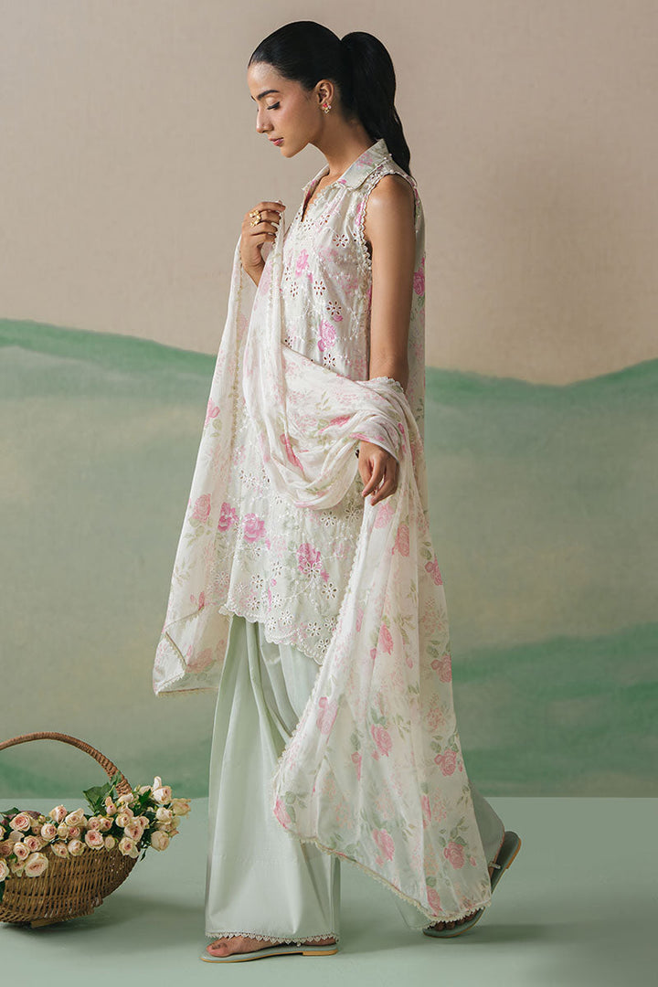 Cross Stitch - FLORET GRACE - Lawn - 3 Piece - Unstitched