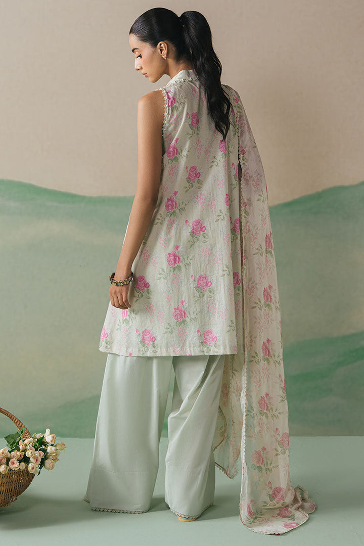 Cross Stitch - FLORET GRACE - Lawn - 3 Piece - Unstitched