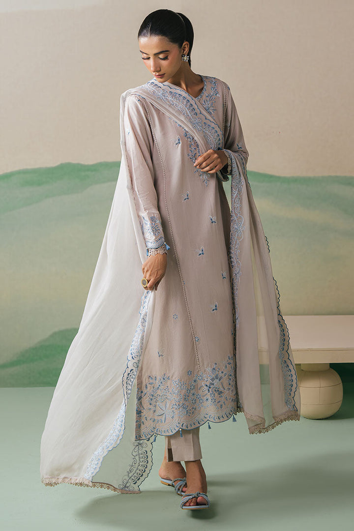 Cross Stitch - DUSTY FROST - Lawn - 3 Piece - Unstitched