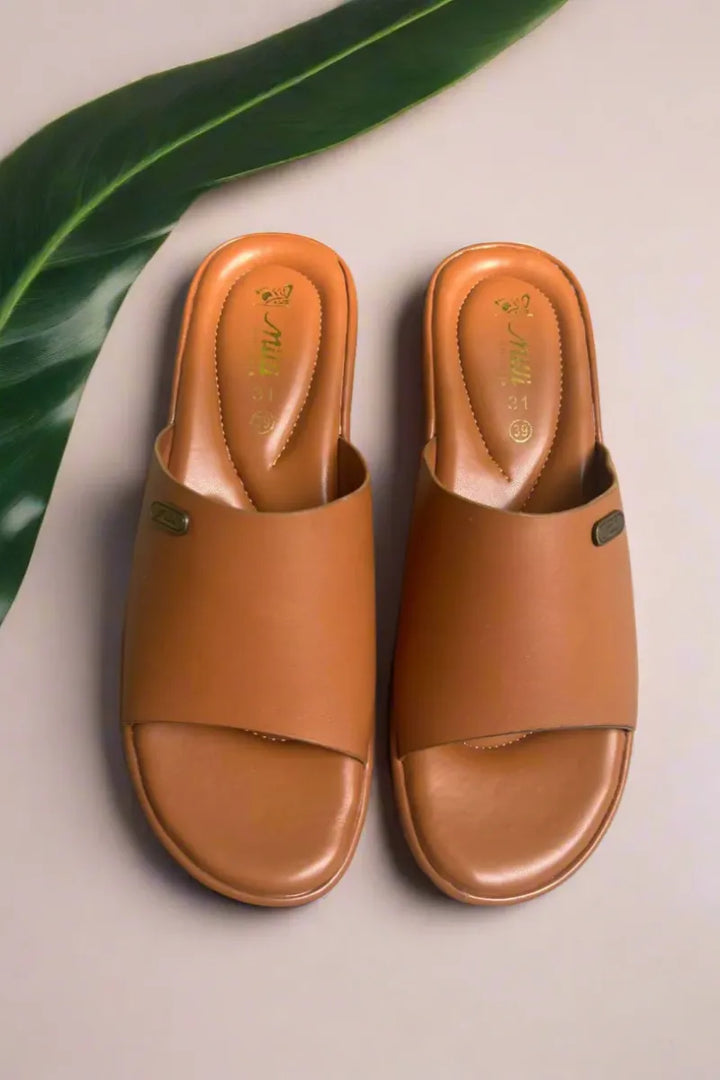 Milli Shoes - Casual Slides - Tan