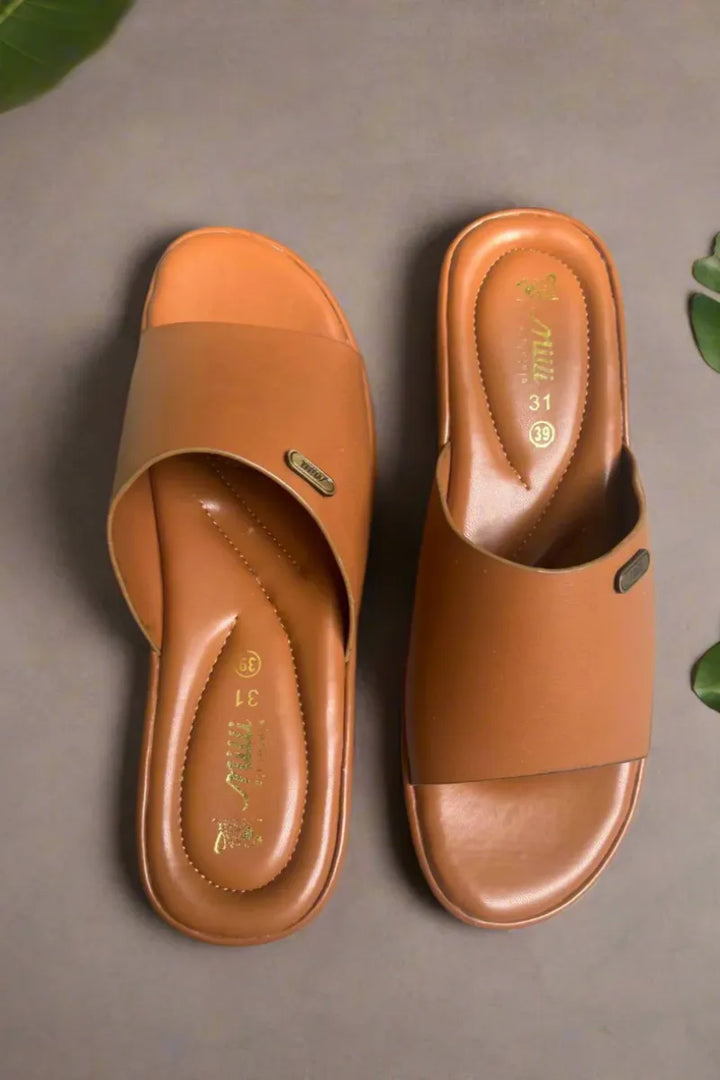 Milli Shoes - Casual Slides - Tan