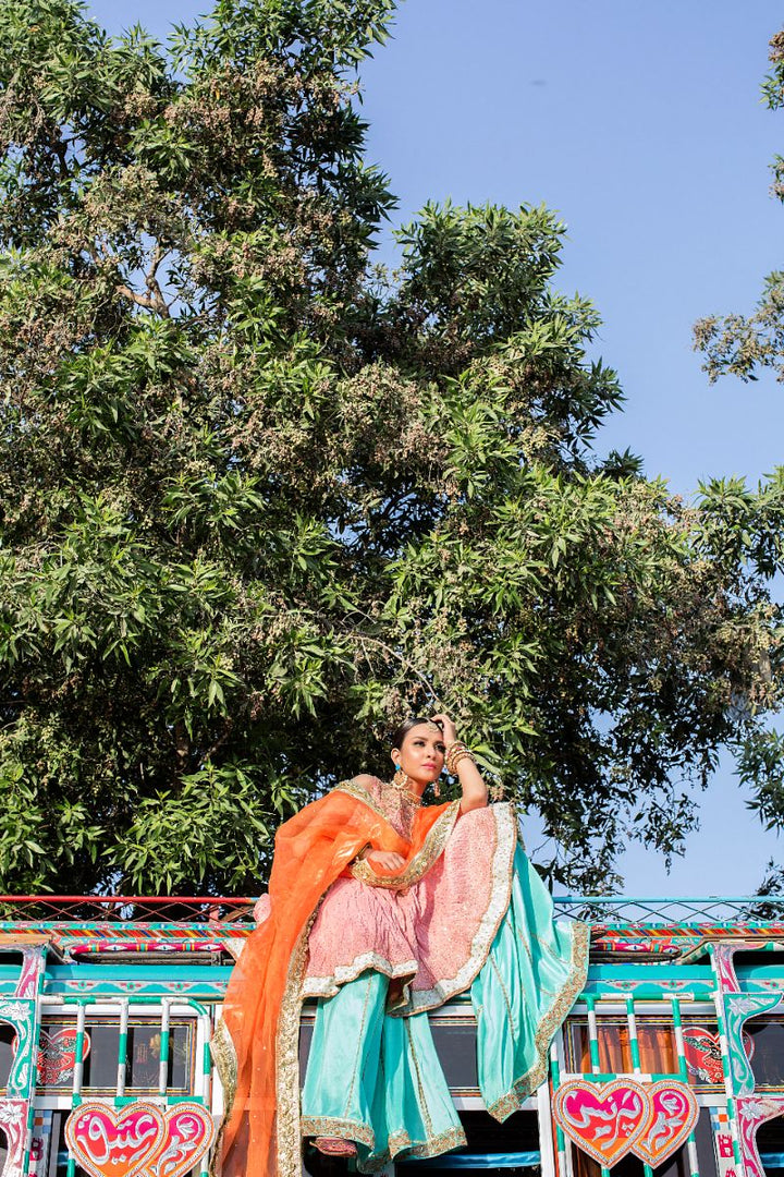 Pinktree - Chand Bibi - Soft Pink - 3 Piece