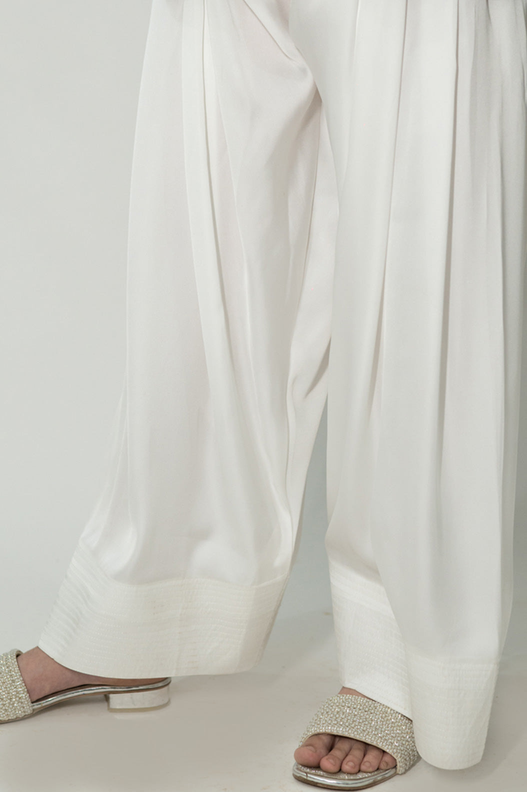 Alifyay - White - Silk - 1 Piece