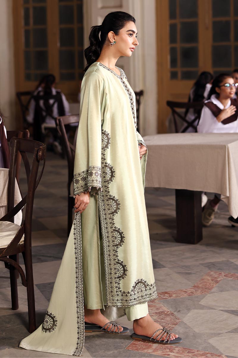 Cross Stitch - Basil Hues - Marina Embroidered Suit - 3 Piece - Unstitch
