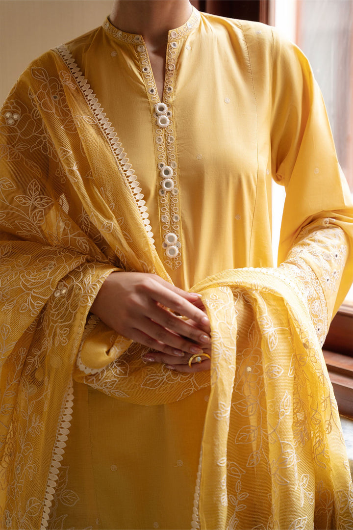 Cross Stitch - Citrine Grace Lawn Suit For Women - 3 Piece
