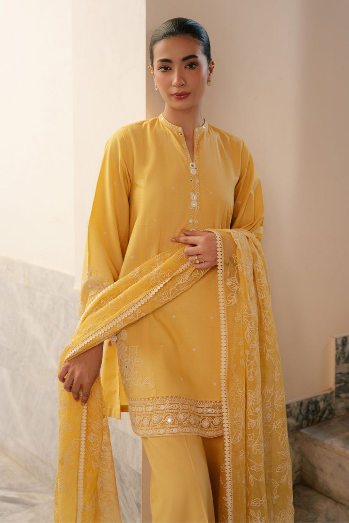 Cross Stitch - Citrine Grace Lawn Suit For Women - 3 Piece