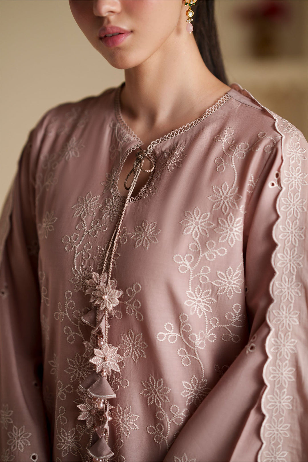 Cross Stitch - Copper Sand Chikankari Lawn Suit For Women - 3 Piece
