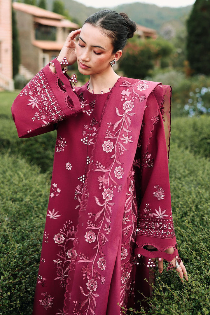 Cross Stitch - Crimson Royale Lawn Unstitch Suit For Women - 3 Piece