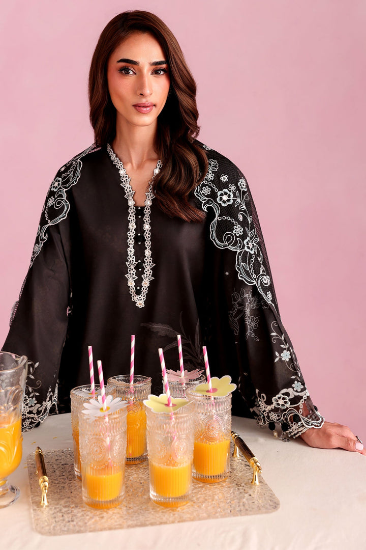 Cross Stitch - Deep Forest Printed Lawn Unstitch Suit For Women - 3 Piece