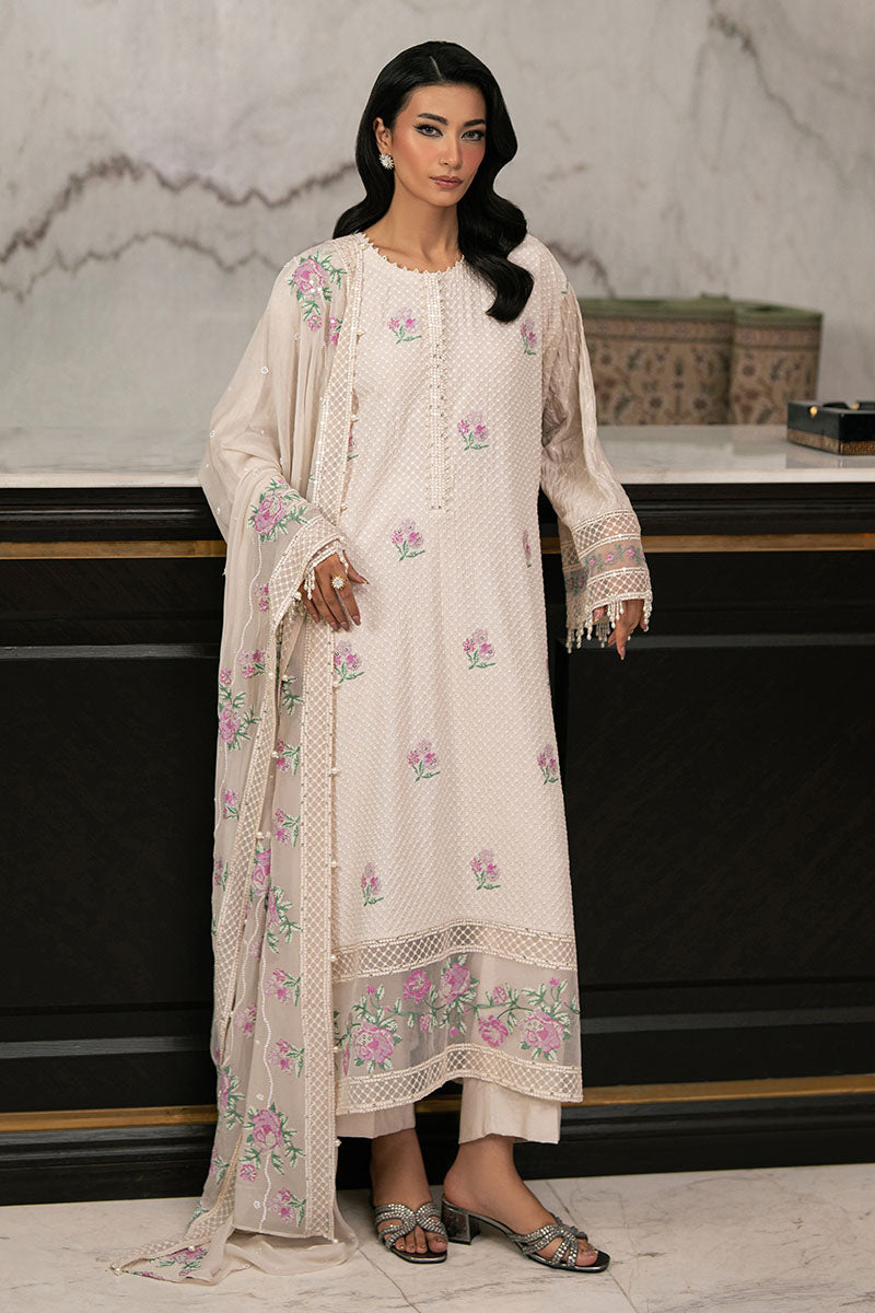 Cross Stitch - LILY BREEZE - Chiffon - 3 Piece - Unstitched