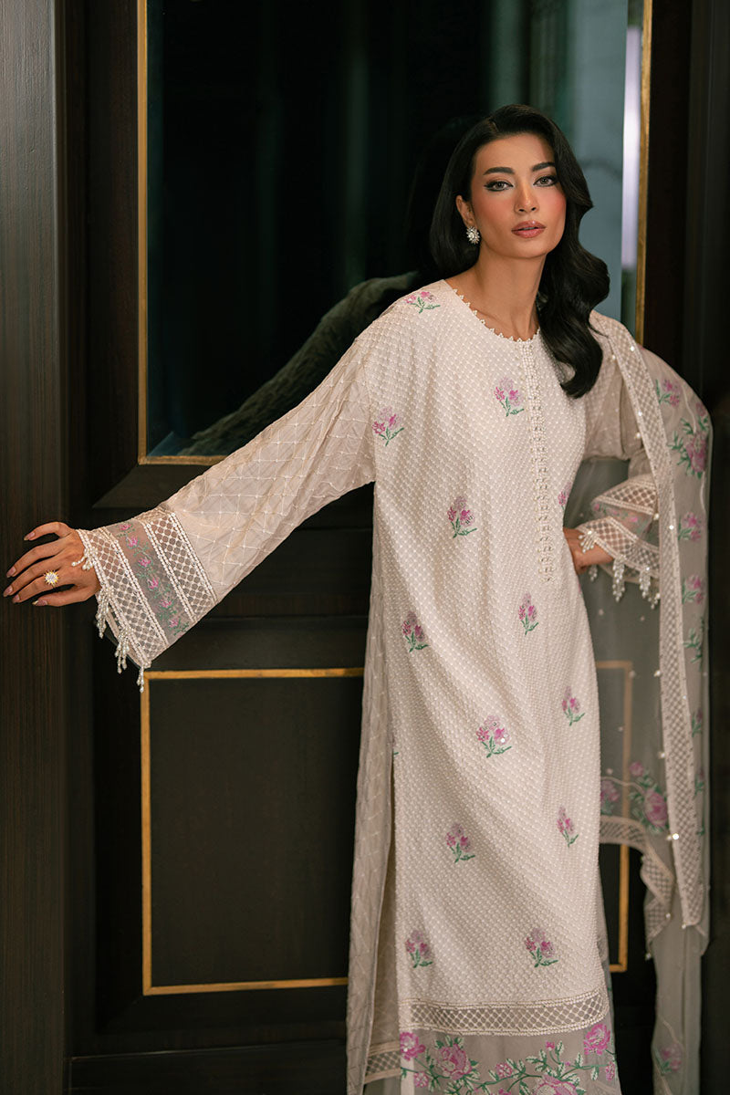 Cross Stitch - LILY BREEZE - Chiffon - 3 Piece - Unstitched