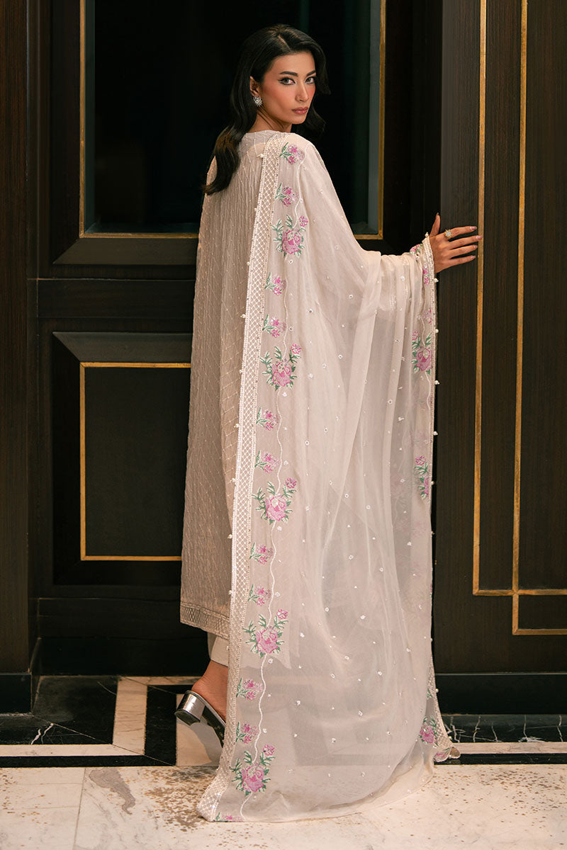 Cross Stitch - LILY BREEZE - Chiffon - 3 Piece - Unstitched