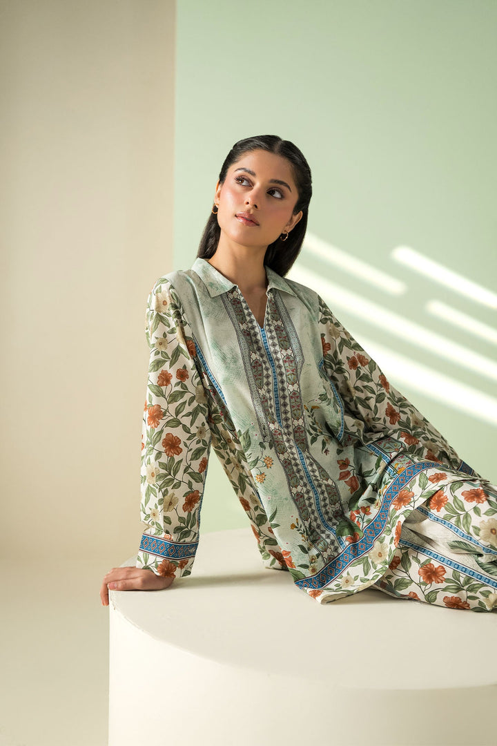 Cross Stitch - Lawn Petal Riot Suit For Women - Off White - 2 Piece
