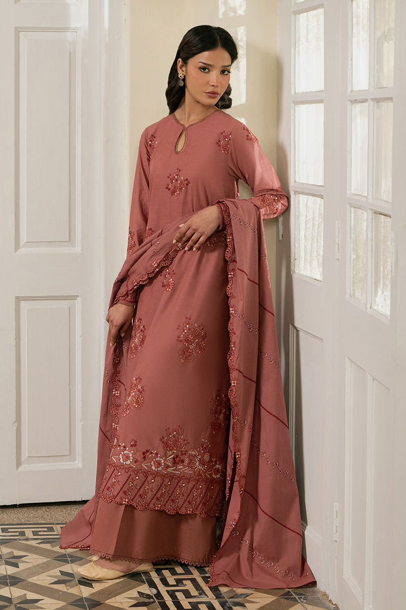 Cross Stitch - Lawn Rustic Meadow Unstitch Suit For Women - 3 Piece