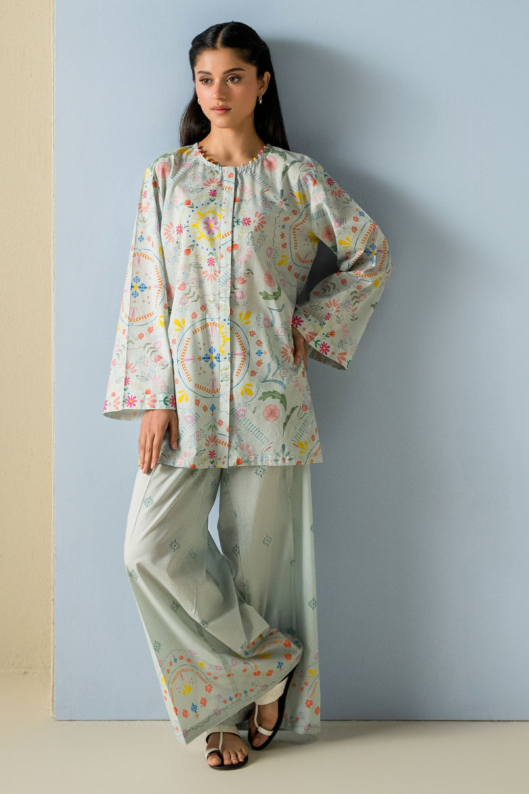 Cross Stitch - Lawn Sage Grace  Suit For Women - Green - 2 Piece