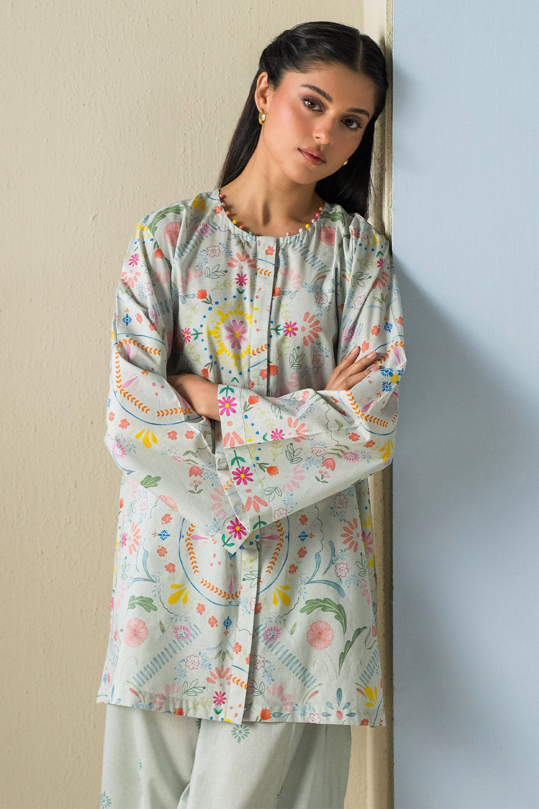 Cross Stitch - Lawn Sage Grace  Suit For Women - Green - 2 Piece