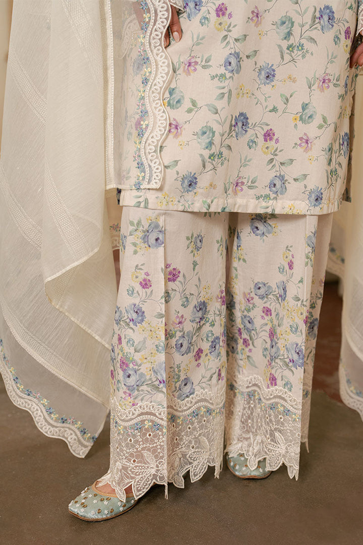 Cross Stitch - Lawn Summer Grace Unstitch Suit For Women - 3 Piece