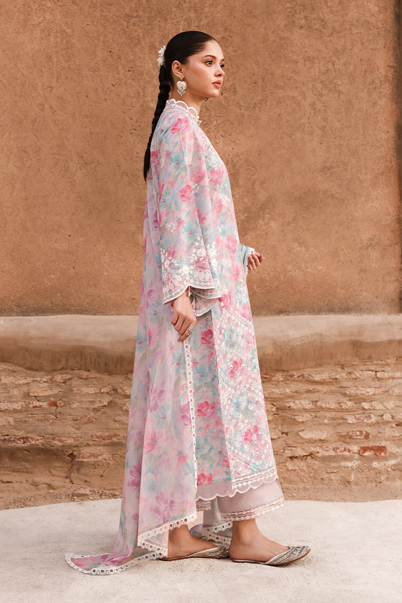 Cross Stitch - Lawn Velvet Dusk Unstitch Suit For Women - 3 Piece