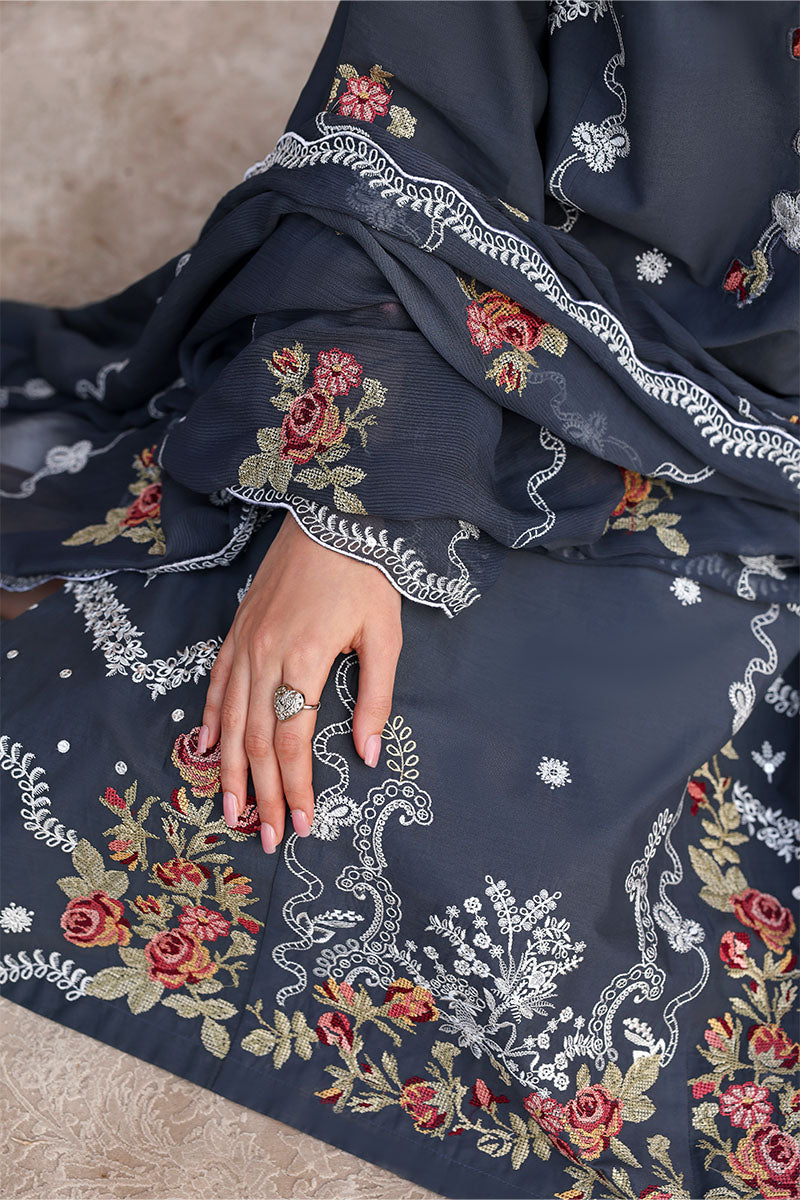 Cross Stitch - Lawn Verdent Tapestry Unstitch Suit For Women - 3 Piece