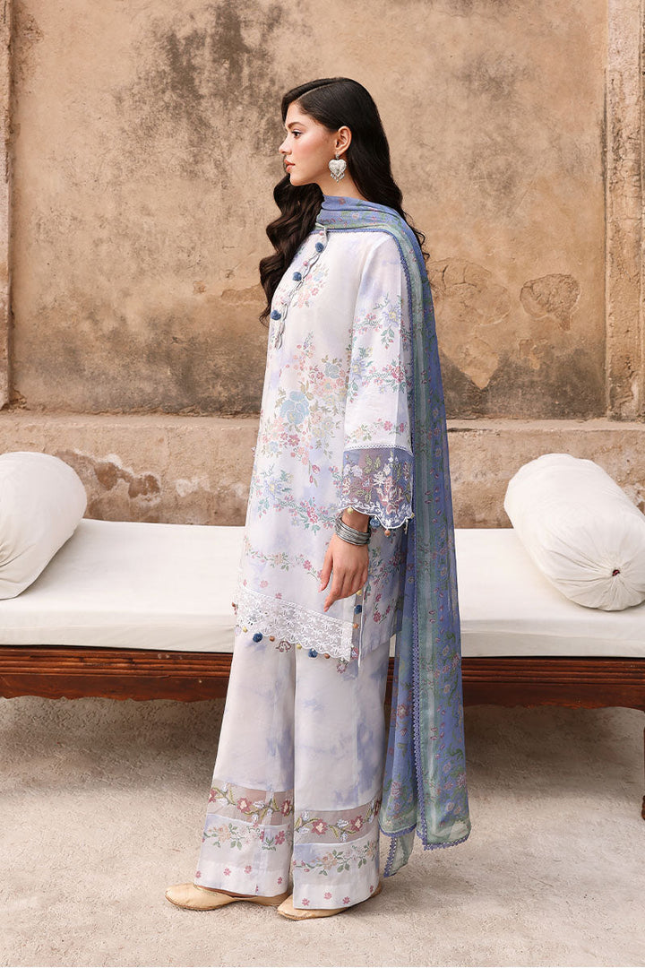 Cross Stitch - Lawn Vintage Petal Unstitch Suit For Women - 3 Piece
